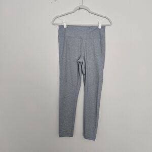 Outdoor Voices Women's Gray /Light Blue Leggings | Size Medium